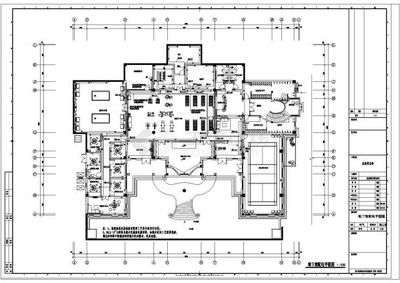 【工程电气设计】某三层会所装饰工程电气设计施工图,共22张_土木在线