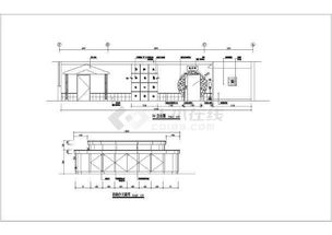 某地高级会所茶吧装修设计施工图纸